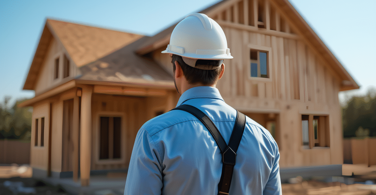 Overseeing New Home Construction Building Dreams by Martina Hern ndez