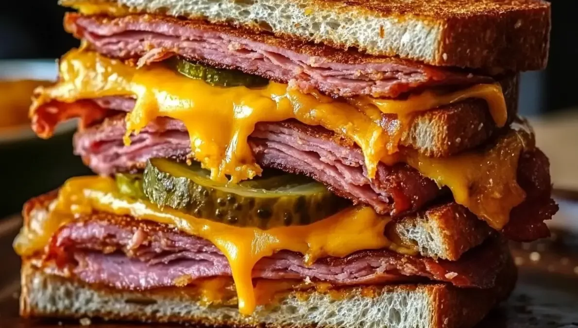 Fried Bologna Sandwiches - by Lourdes Mera