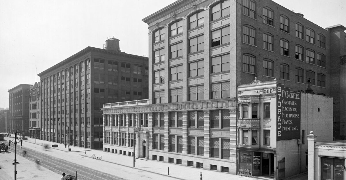 Eastman Kodak Company factory and main office in Rochester New York
