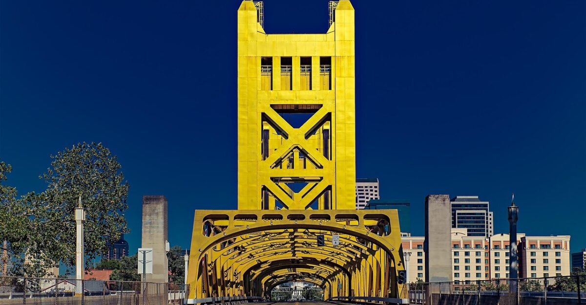 usa california sacramento america bridge united states north america blue yellow sacramento sacramento sacramento sacramento sacramento