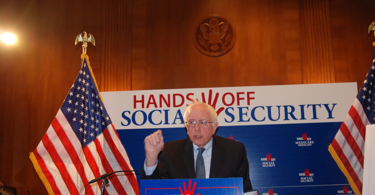 The 2012 elections are over but the battle for our economic security is just getting started CEOs from some of America s biggest and least-taxed corporations are working in secret to unleash a plan to cut our Social Security system Medicare and Medicaid in the lame duck session of Congress That s why we re teaming up with progressive champion Senator Bernie Sanders and allies from across the progressive movement to fight back and protect our Social Security Medicare and Medicaid On Thursday November 15 2012 in the Dirksen Senate Building we heard advocates members of Congress and people sharing personal stories on the importance of these programs