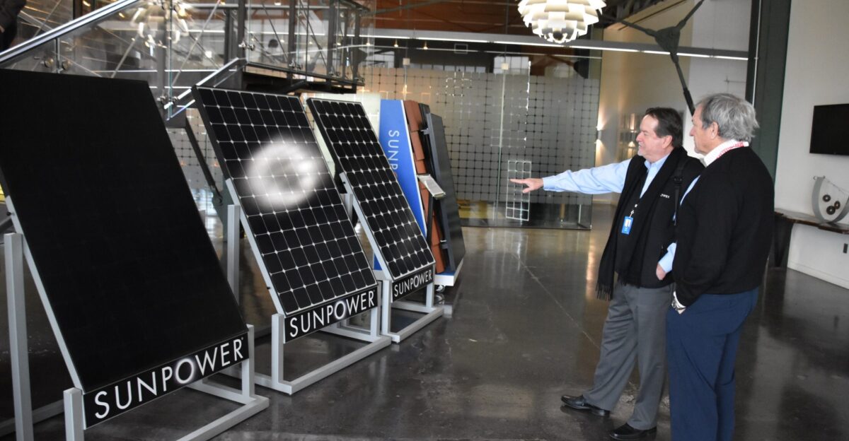 The development of renewable energy is happening here in CA-11 Thank you to SunPower for having me out to its Richmond offices to see what s being done