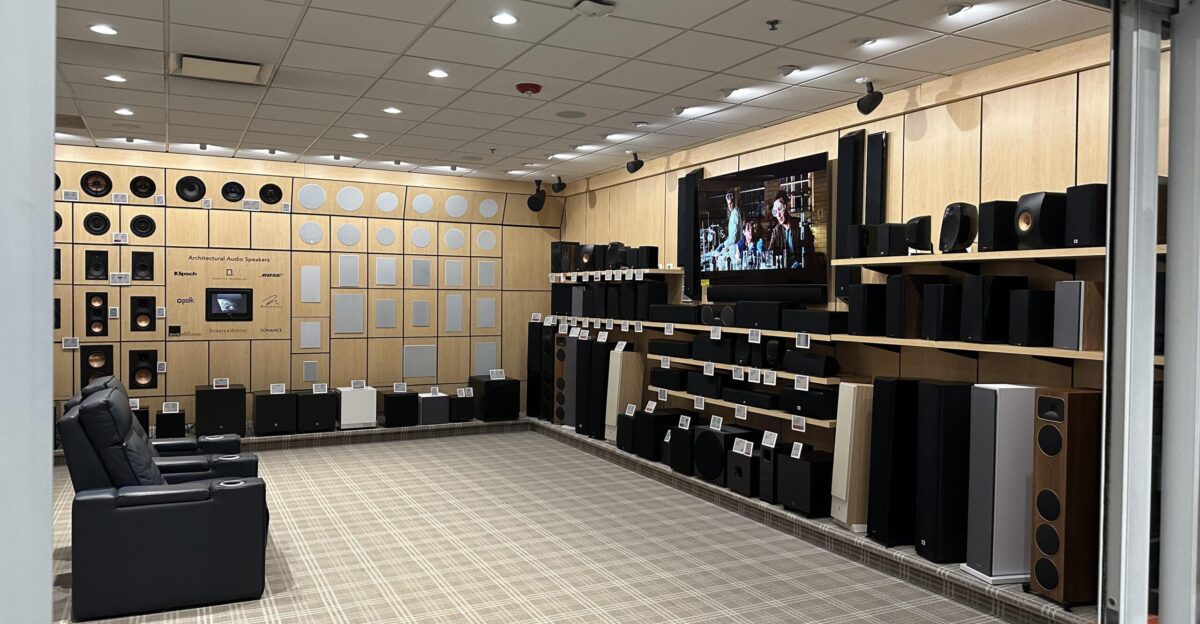 Massive electronics store near me still has an extensive stereo