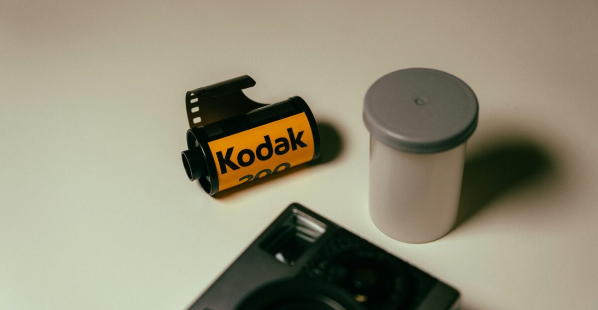a camera on a table