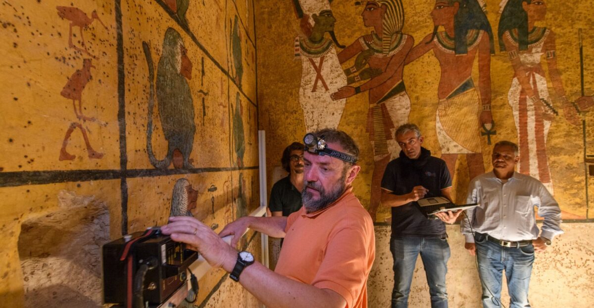 Tut s Tomb Radar Scan Proves There Are No Hidden Chambers