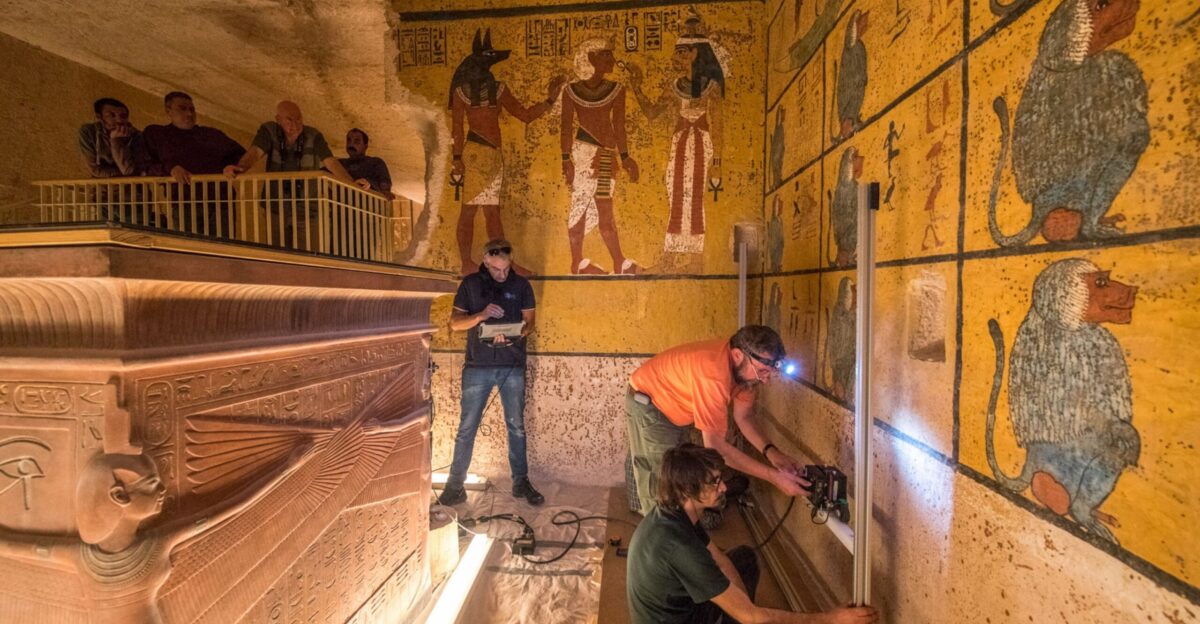 Tut s Tomb Radar Scan Proves There Are No Hidden Chambers