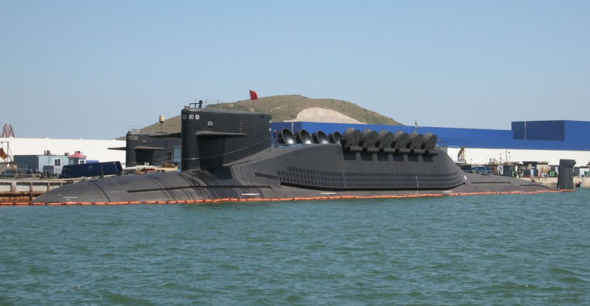 China's Jin-class submarine. by j20517