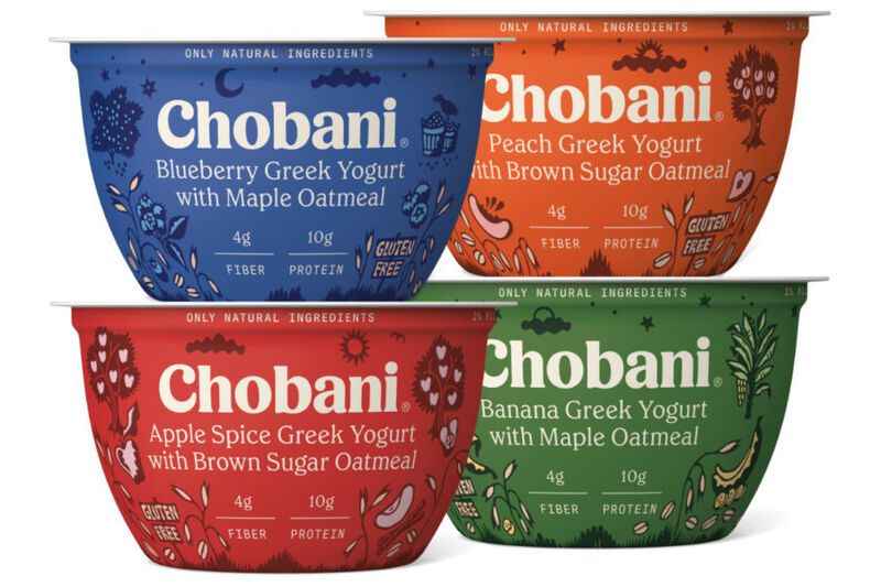 Chobani s Protein-Rich Cups Combine Greek Yogurt and Oatmeal by metroxing