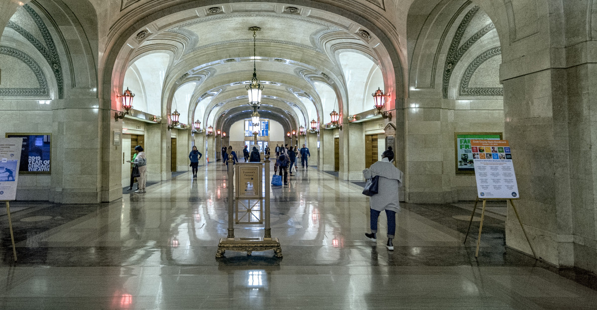 Chicago City Hall interior