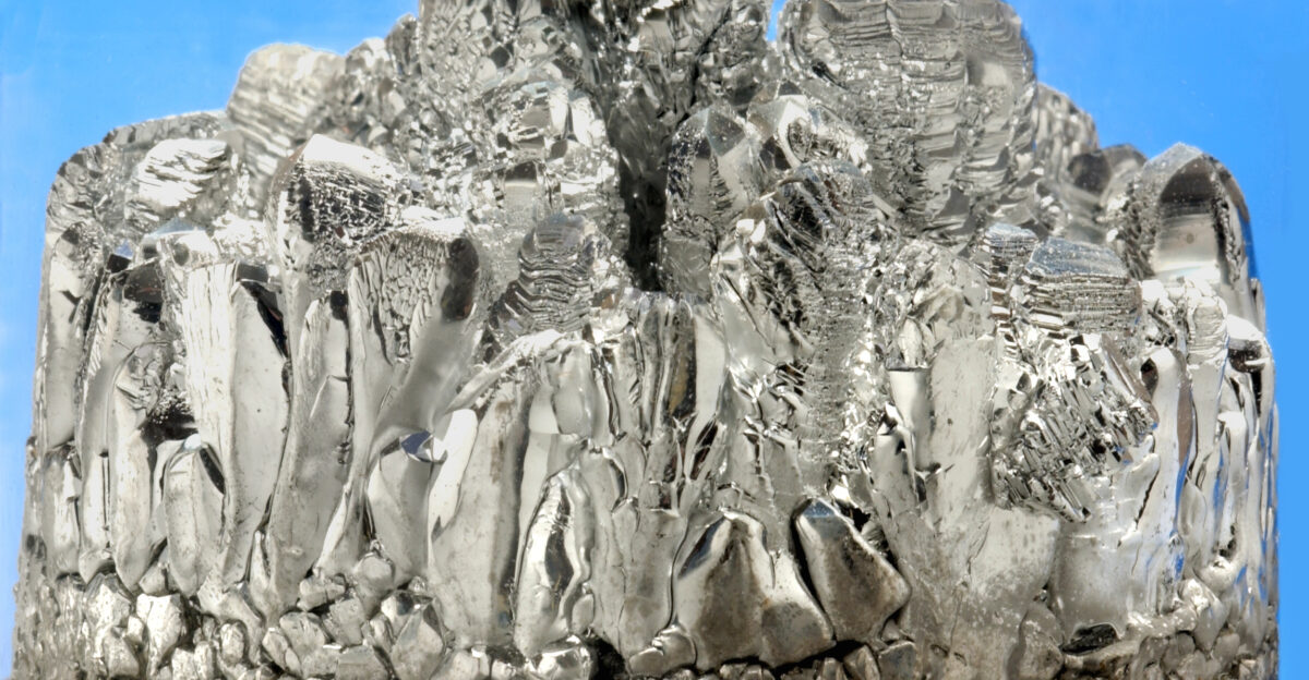 Crystalised magnesium