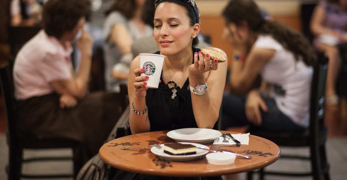 woman model food drink coffee starbucks cookie hungry hunger cafe culture lifestyle work break portrait young model beautiful person human photography young women young girl girl youth people view delicious starbucks starbucks starbucks starbucks starbucks hungry