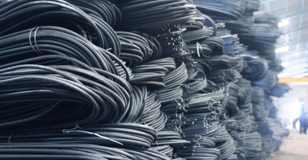 steel warehouse metal building industrial structure factory iron materials storage industry stack business import manufacturing trade cargo export blue industry