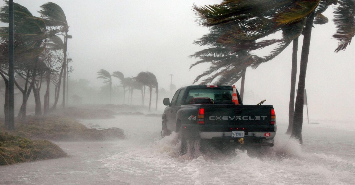 key west florida hurricane hurricane dennis weather nature storm surge stormy wind dangerous truck water sea ocean palm trees outside flooded earth day