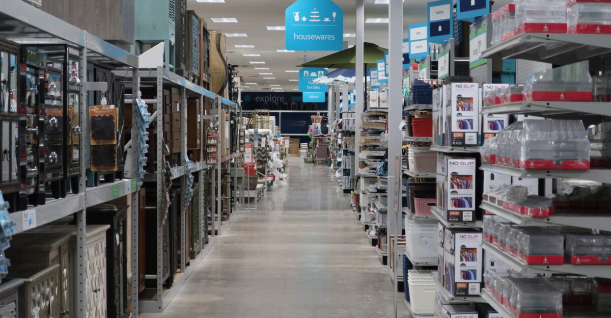 Interior of an At Home in Rapid City South Dakota