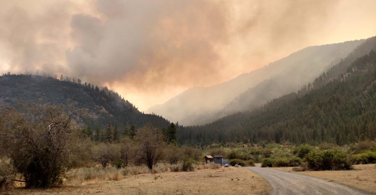 The Okanogan Complex Fire near Omak WA began on Aug 15 2015 and has consumed an estimated 256 567 acres The fire was caused by lightning USFS photo