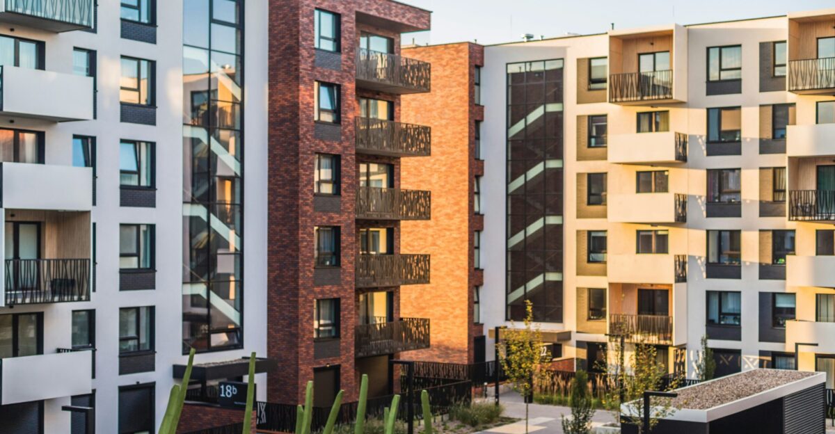 brown and white concrete building