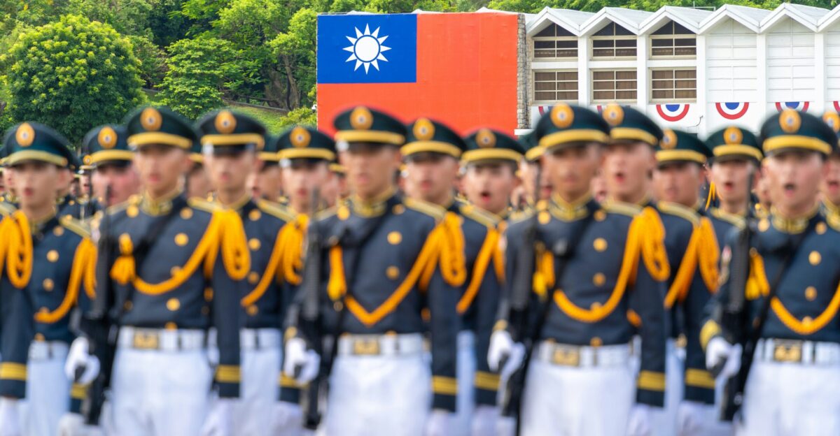 A group of men in uniform standing next to each other