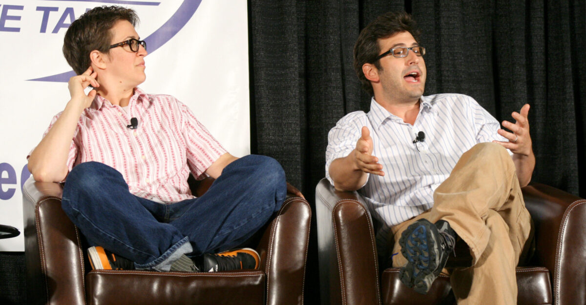 Rachel Maddow and Sam Seder