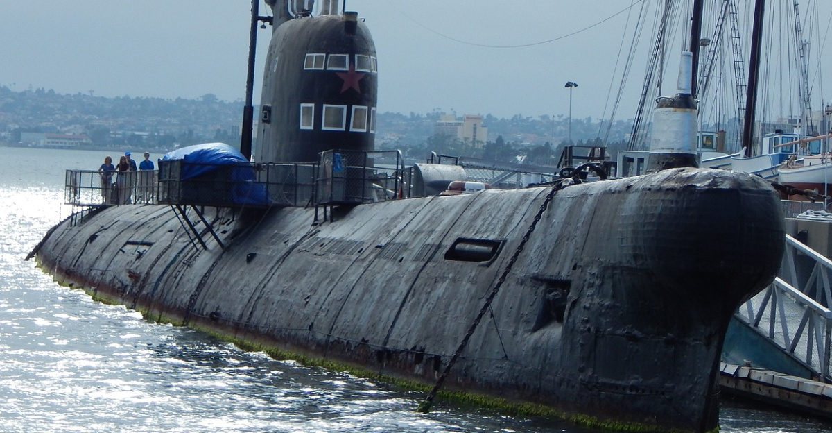Sous-marin à San Diego.