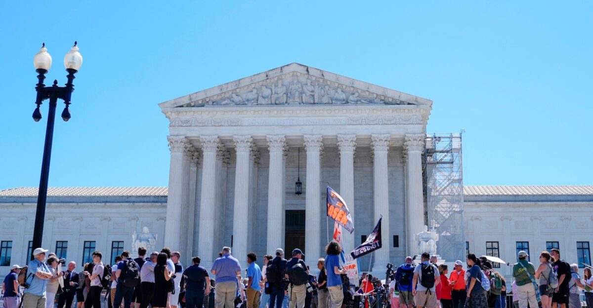 Supreme Court s liberal justices warn of law-free zone stemming