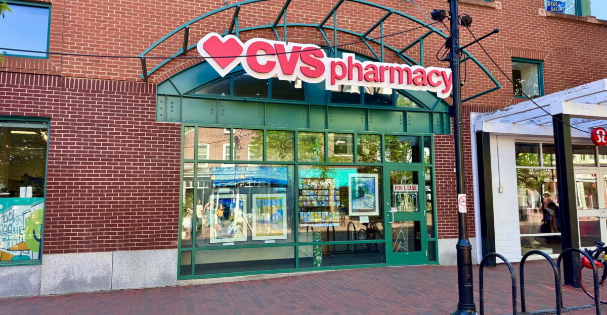 A CVS pharmacy on Church Street in Burlington Vermont