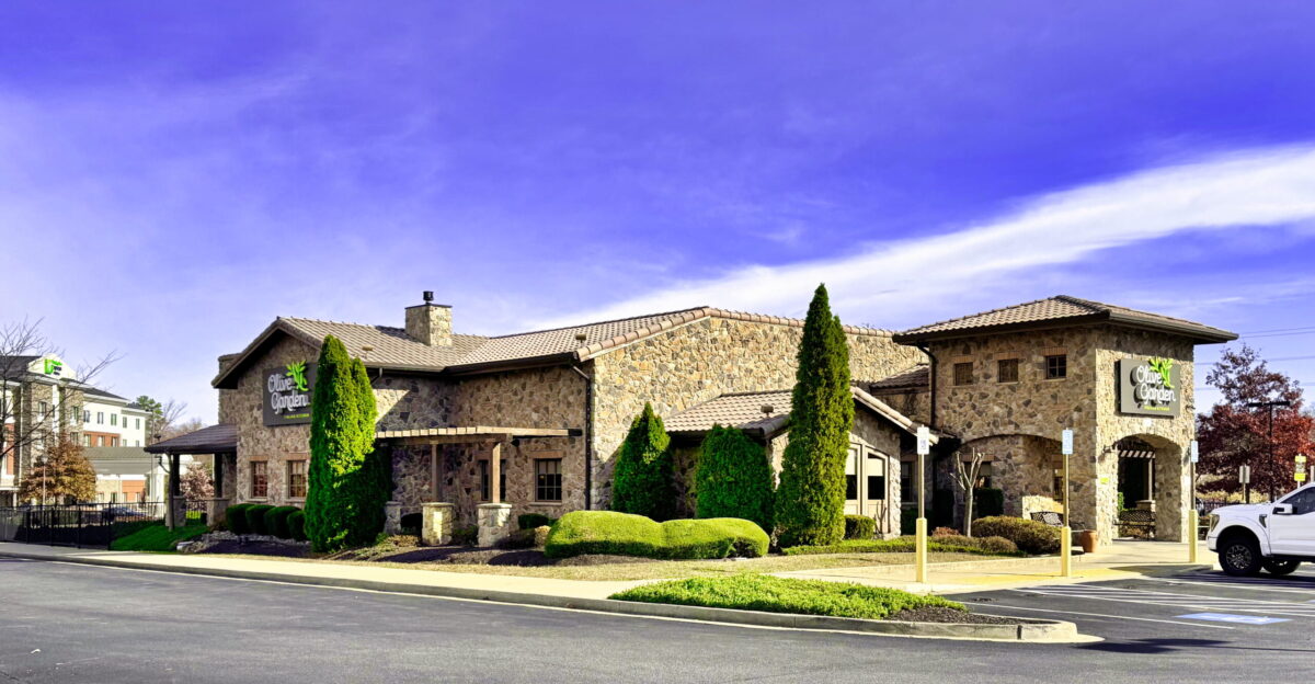 An Olive Garden restaurant in California Maryland