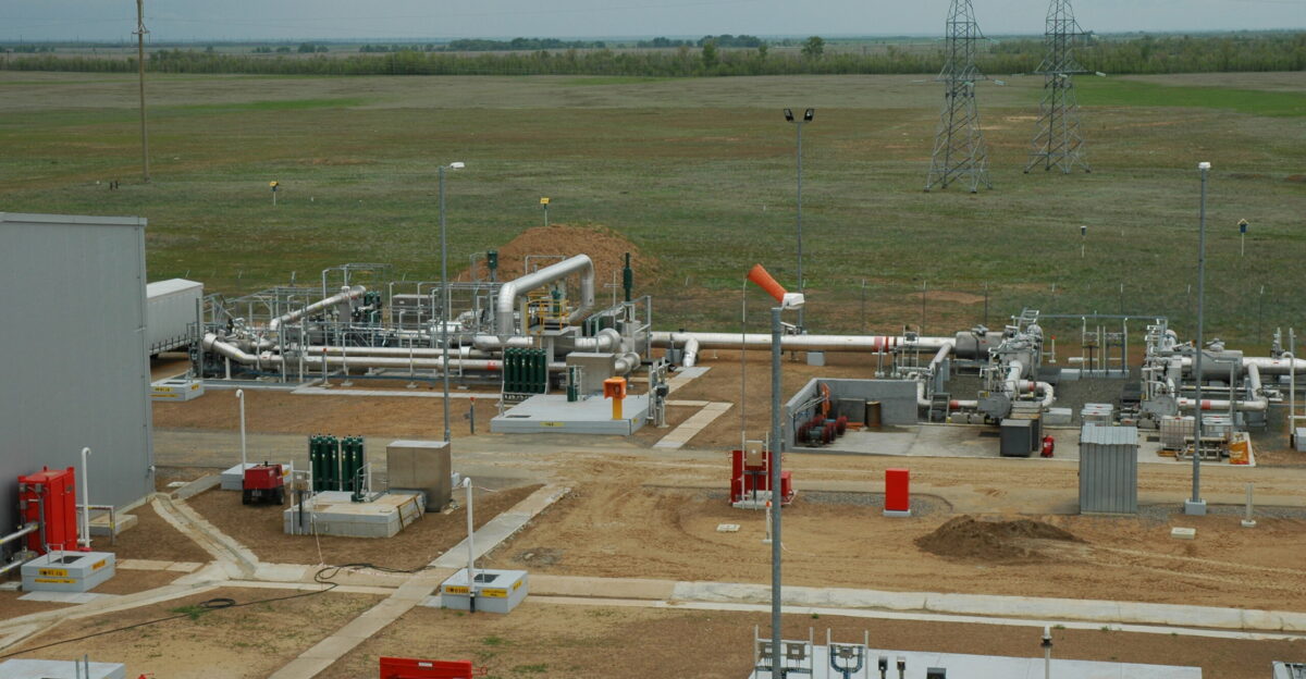 The Bolshoi Chagan pumping station