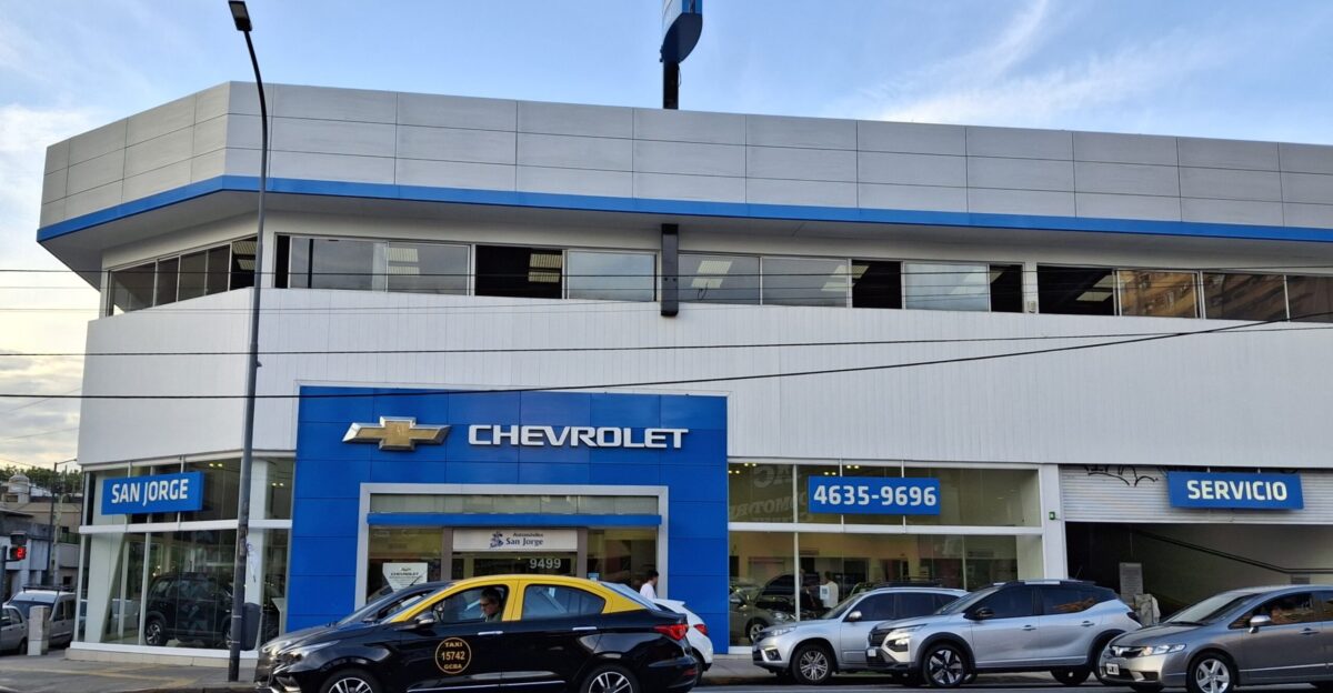 Chevrolet San Jorge dealership in Villa Luro Buenos Aires