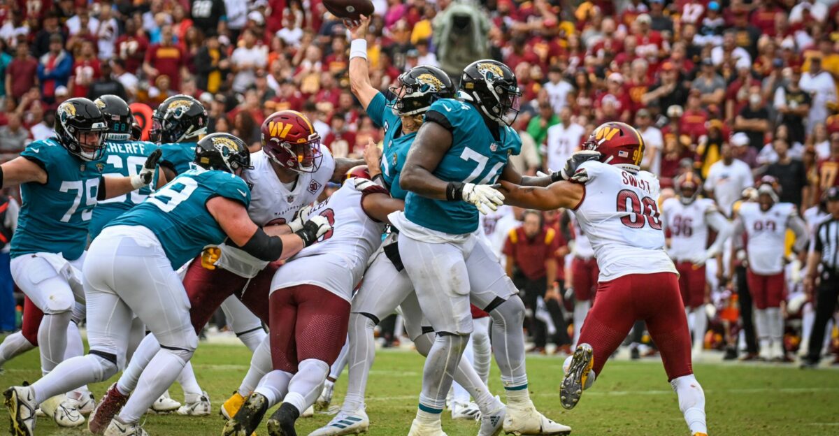 Opening day coverage from Week 1 of the NFL Season featuring the Washington Commanders vs Jacksonville Jaguars camp at FedEx Field Landover MD September 11th 2022 All-Pro Reels Joe Glorioso