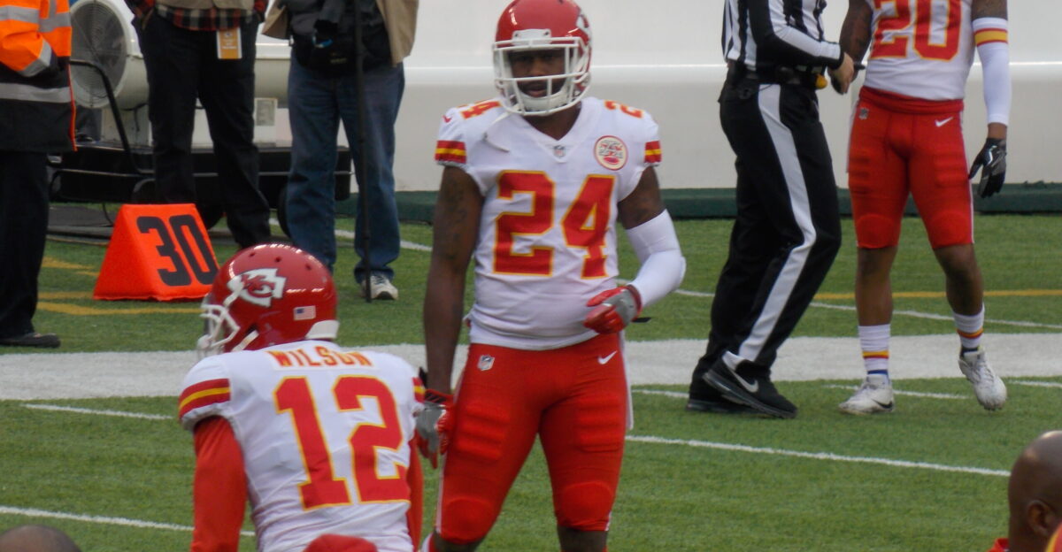 CB Darrelle Revis in his first game with the Kansas City Chiefs at Metlife Stadium against the New York Jets on December 3rd 2017