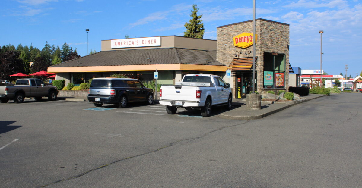 American Slam breakfast at Denny s