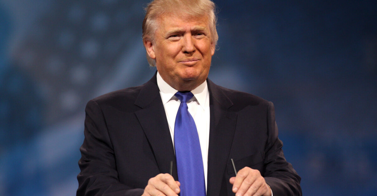 Donald Trump speaking at the 2013 Conservative Political Action Conference CPAC in National Harbor Maryland Please attribute to Gage Skidmore if used elsewhere