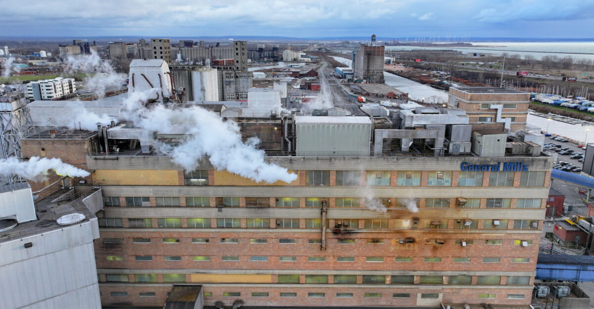 General Mills cereal plant in Buffalo NY