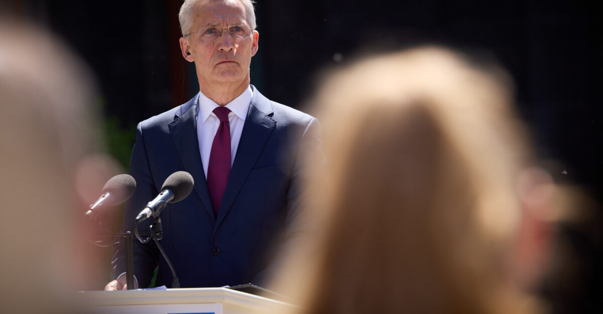 The President of Ukraine Volodymyr Zelenskyy met with the NATO Secretary General Jens Stoltenberg in Kyiv They discussed ways of countering Russian aggression further cooperation between Ukraine and NATO and true unification of forces The Head of State noted that the Russian army is now trying to take advantage of the situation while Ukraine is waiting for deliveries from its partners primarily the United States Therefore rapid delivery literally means stabilization of the front line 155-caliber artillery long-range weapons and air defense systems first and foremost the Patriot systems This is what our partners have and this is what should now be working here in Ukraine to destroy the terrorist ambitions of Russia The Russian army is preparing for further offensive action And together with the allies we must stop the Russian offensive Volodymyr Zelenskyy said at a joint press conference with Jens Stoltenberg The preparations for the NATO Summit which will take place in Washington in July were also discussed at the meeting It could become a moment of strength for the Alliance or it could not This is where it will be decided whether an enemy of the Alliance will be able to veto the strengthening of NATO And that decision will relate to the case of Ukraine Ukraine deserves to be invited to join NATO We deserve it because of our strength our defense of common values and our importance for the future of the entire Euro-Atlantic community the President emphasized He thanked all the leaders the vast majority of NATO countries who support our future membership in the Alliance Jens Stoltenberg for his part noted that the NATO member states are increasing their own defense production and working on joint production with Ukraine Ukraine will become a member of NATO The work we are undertaking now puts you on an irreversible path towards NATO membership When the time is right Ukraine can become a NATO member straight away I very much look forward to the day that the Ukrainian flag will fly high at the NATO headquarters the Alliance s Secretary General assured This is Jens Stoltenberg s third visit to Ukraine since the beginning of the Russian full-scale invasion Previously the NATO Secretary General visited our country last April and September
