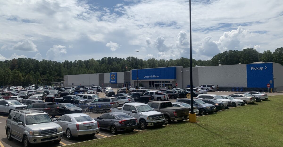 The Walmart located in Newton Mississippi