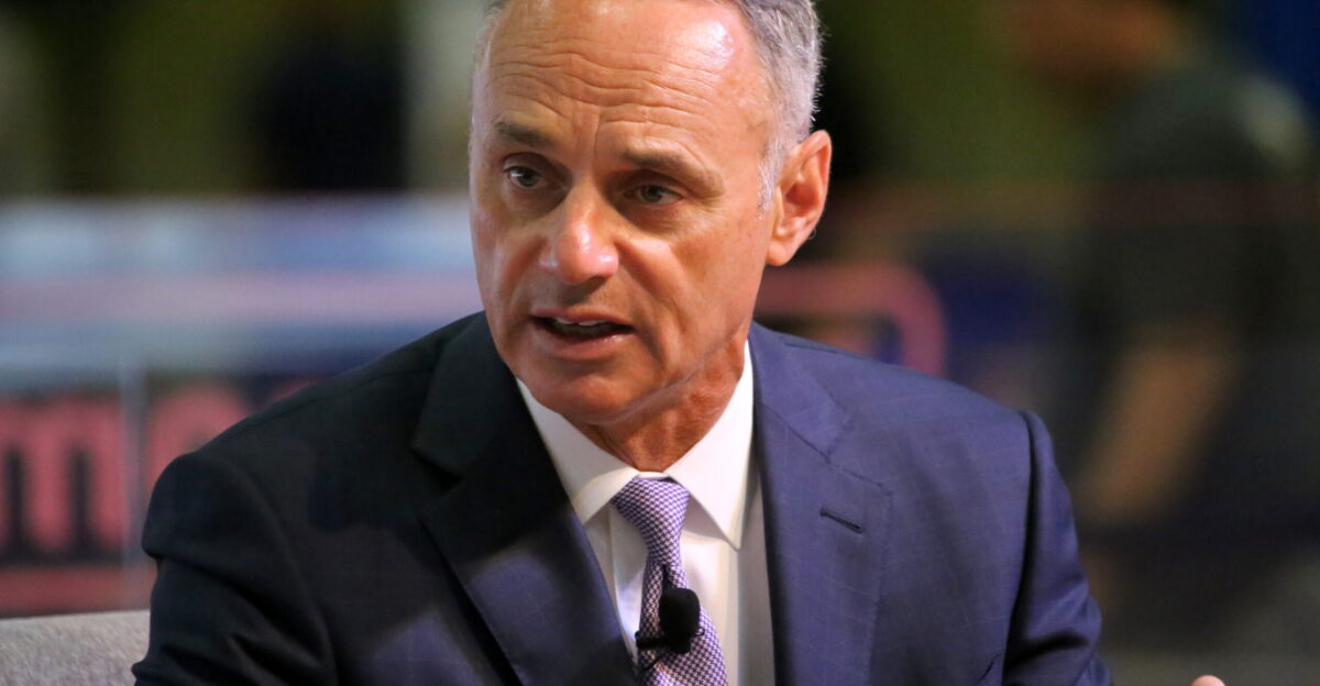 Commissioner Rob Manfred conducts his annual ASG Town Hall at FanFest