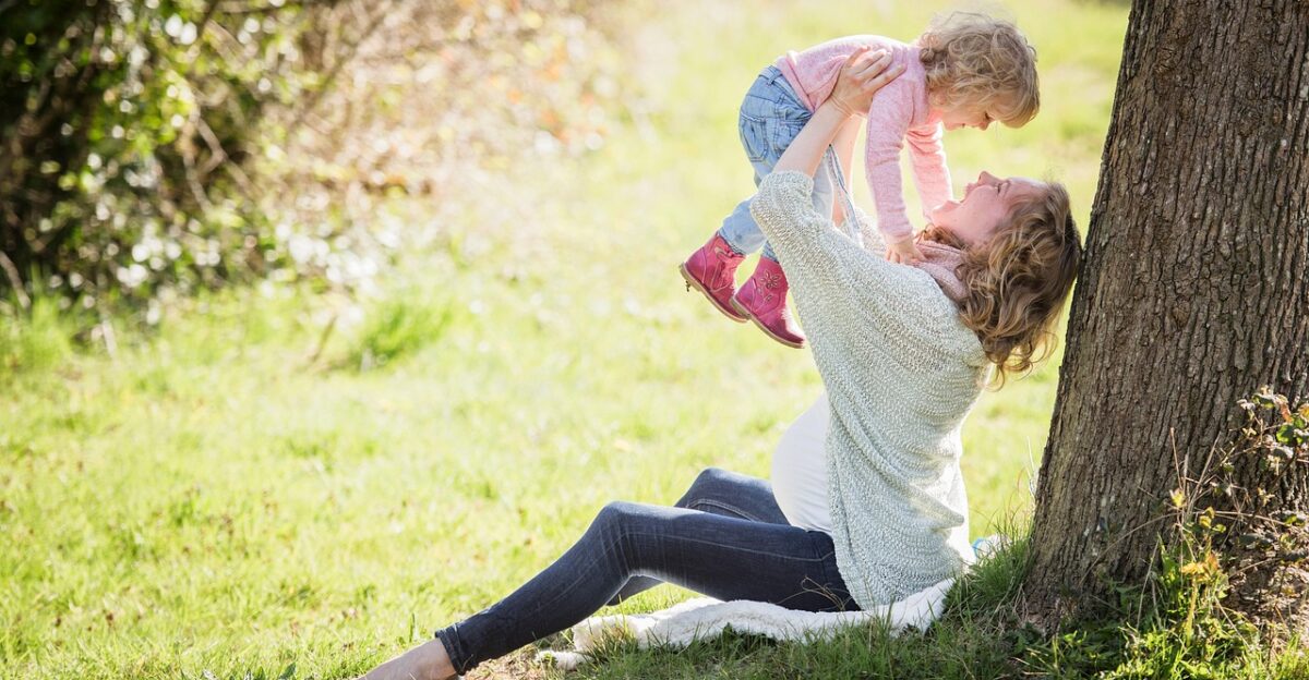 park mother girl mama child toddler landscape tree nature pregnant family fun baby offspring happy mothers day mom mum