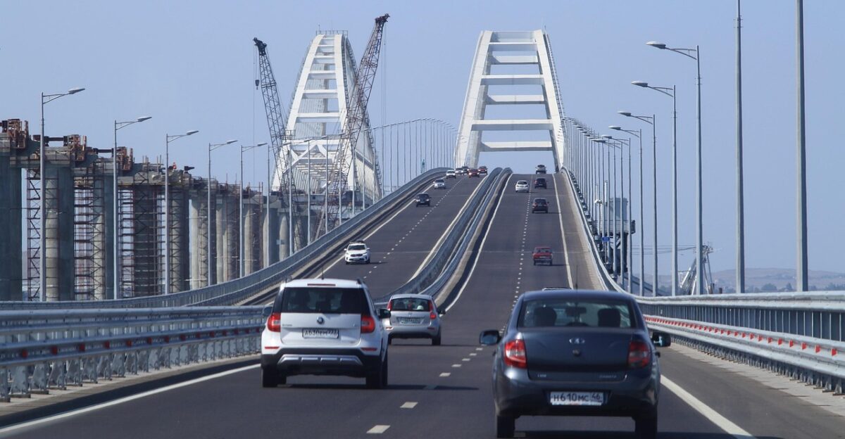bridge crimean white cars track crossing crimea road crimea crimea crimea crimea crimea