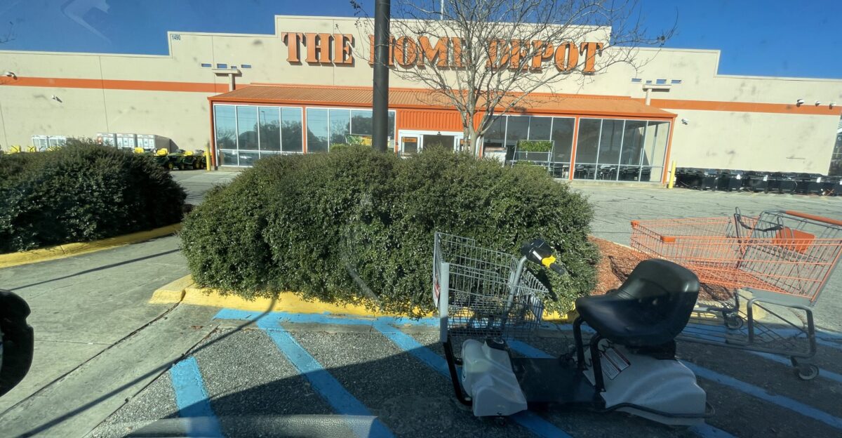 This is a Home Depot located off Capital Circle NW in Tallahassee Leon County FL United States
