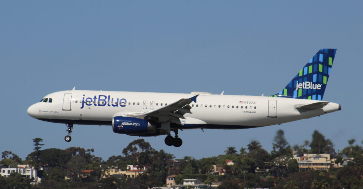 N507JT Airbus A320 JetBlue San Diego