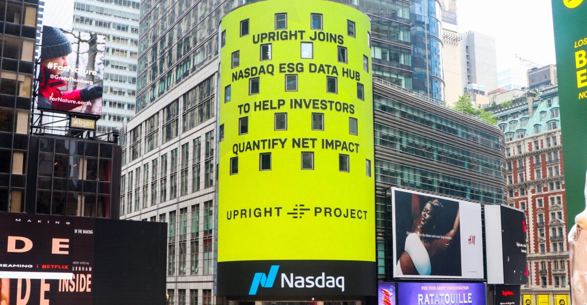 Upright starts global distribution of its net impact data in