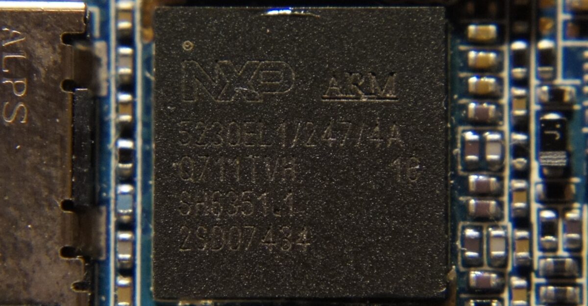 NXP s Nexperia PNX5230 SoC on Samsung s SGH-E250 motherboard