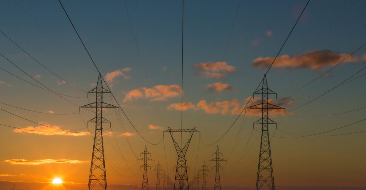 photo of truss towers
