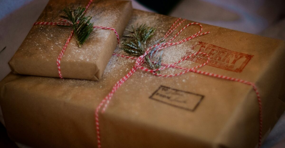 brown gift box