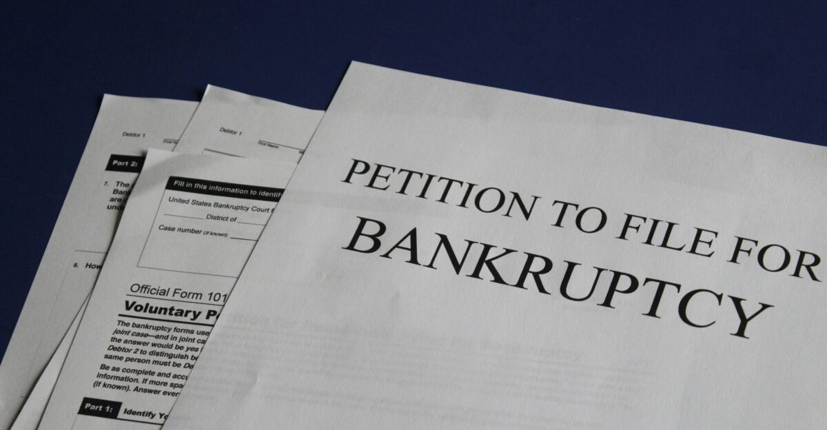 Petition to File For Bankruptcy