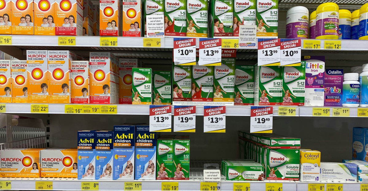 green and white labeled box lot