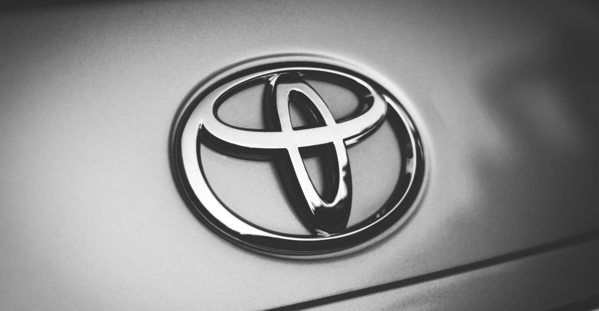 a logo on a car