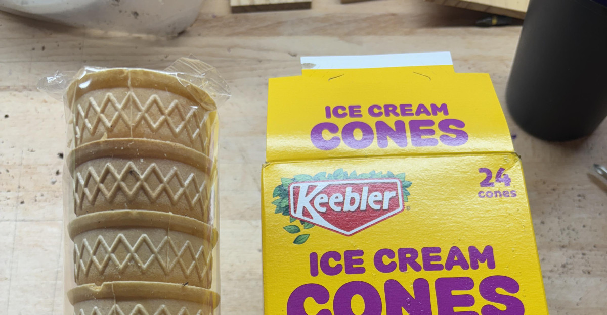 Is this an ice cream cone for an ant r shrinkflation