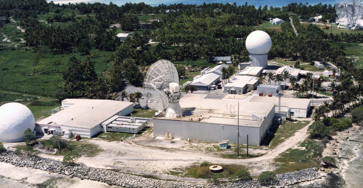 Sensors at the Ronald Reagan Ballistic Missile Defense Test Site (RTS) at Kwajalein Atoll, Republic of the Marshall Islands, located 2,300 miles southwest of Hawaii, are controlled at the Ronald Reagan Test Ballistic Missile Defense Test Site Operations Center in Huntsville.