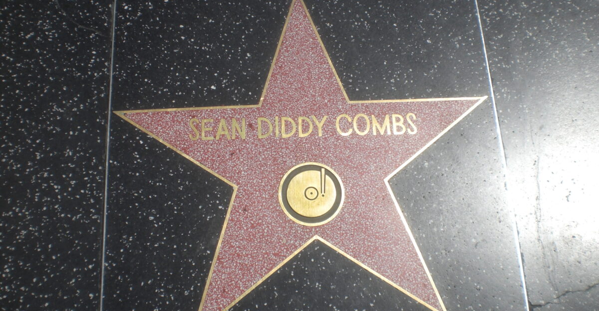 Sean Diddy Combs star on the Hollywood Walk of Fame